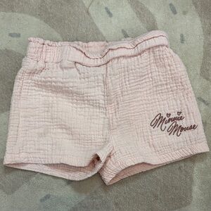 Disney Minnie Mouse Blush Pink Shorts